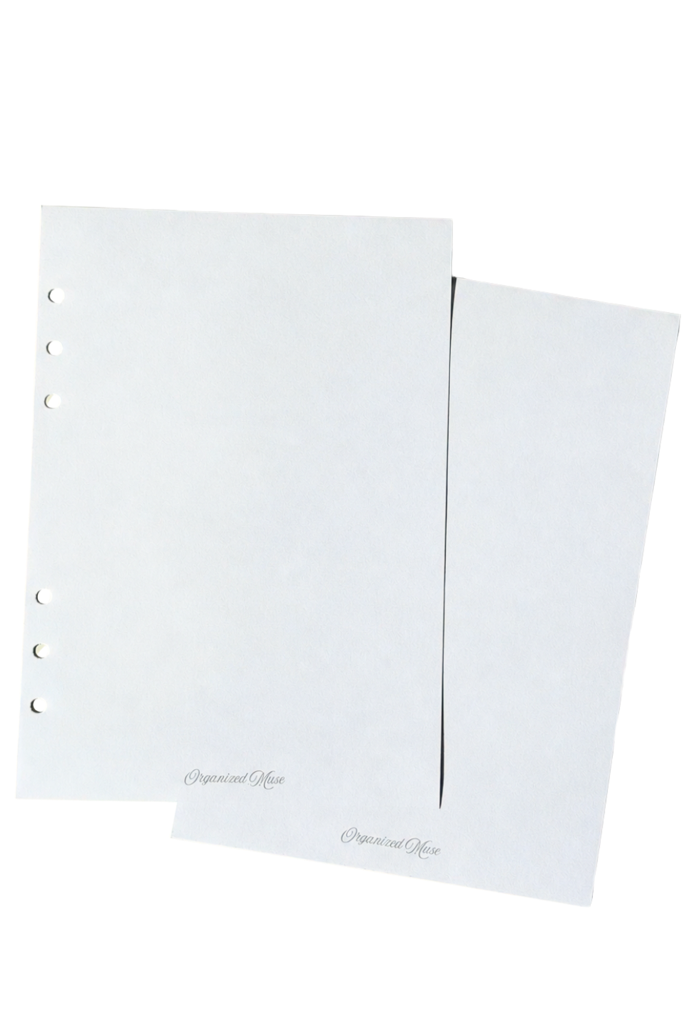 BLANK PAPER INSERTS