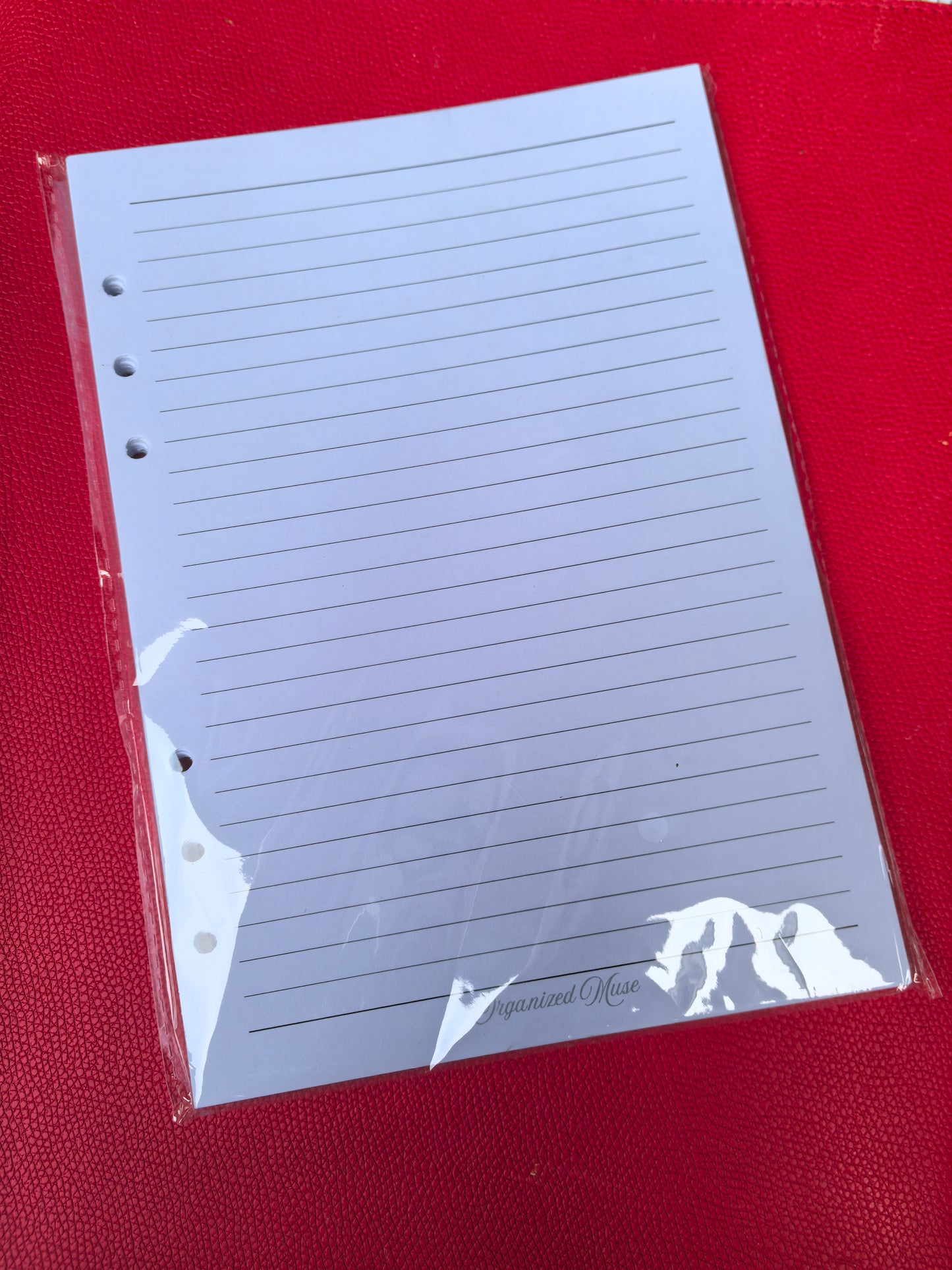 Lined Paper Inserts