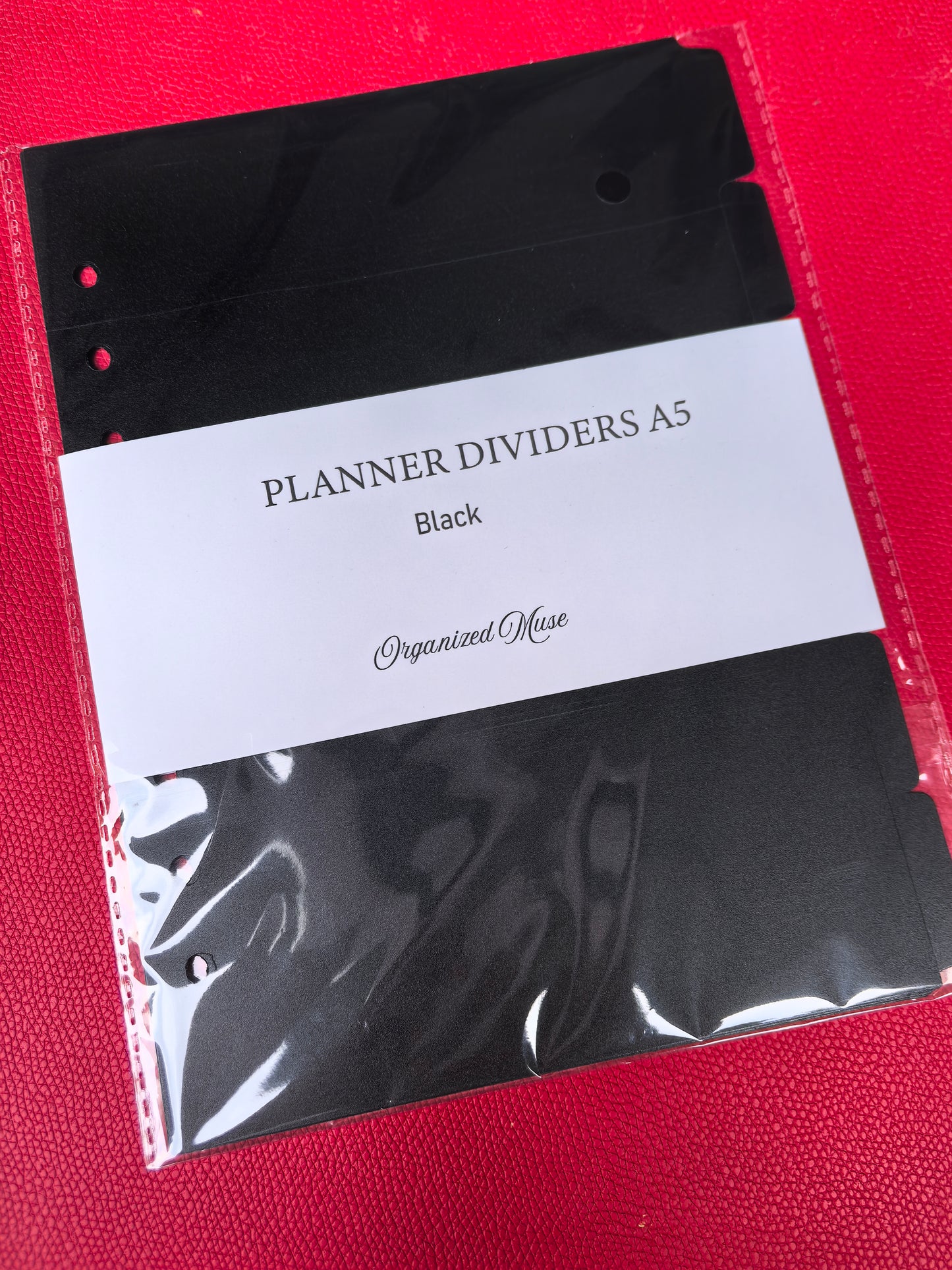 Black Tab Divider