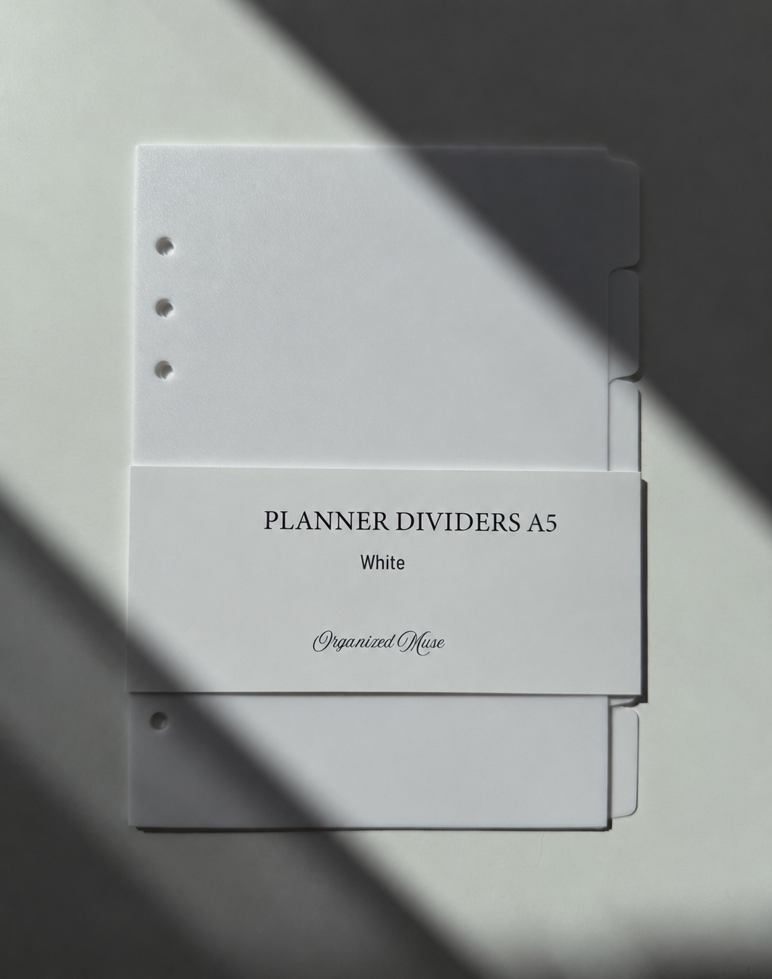 WHITE TAB DIVIDER