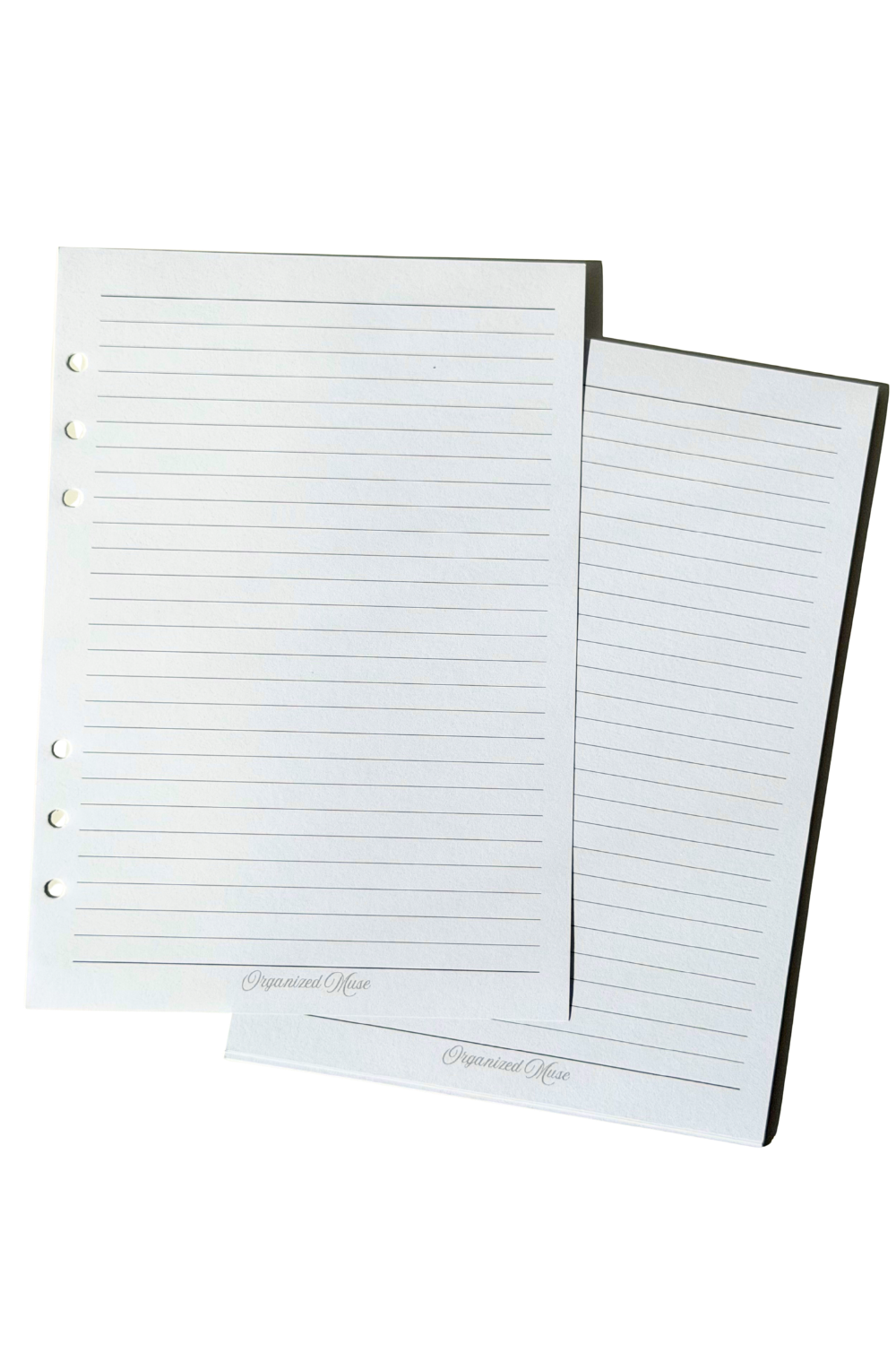 LINED PAPER INSERTS