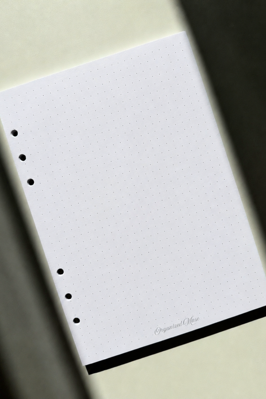 DOTTED PAPER INSERTS