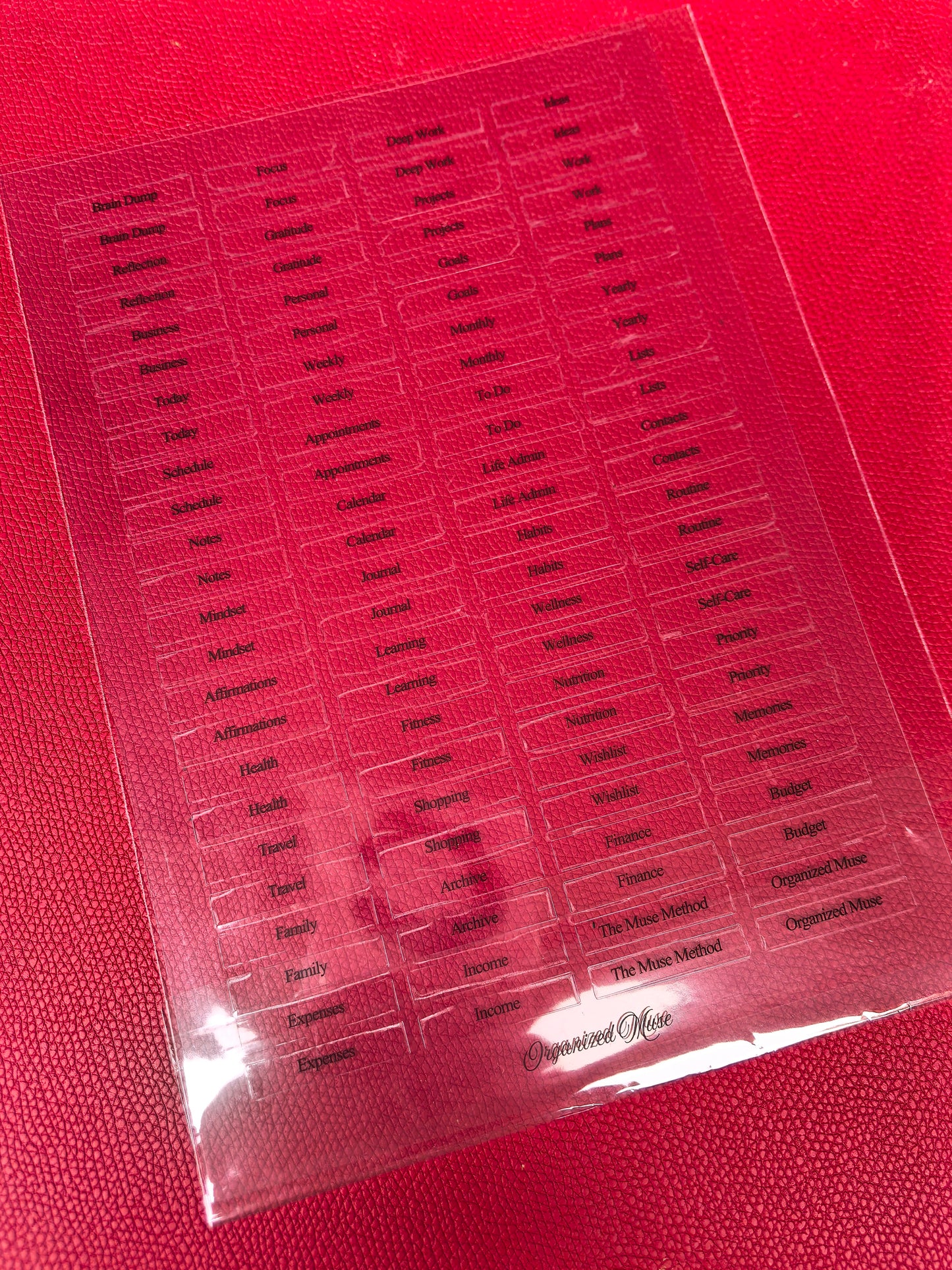 Black Label Sticker